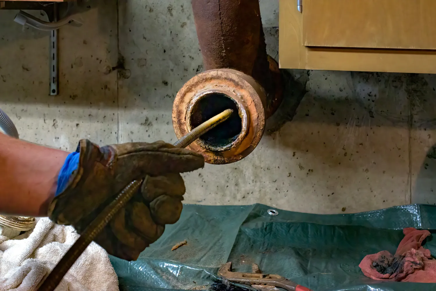 Skilled plumber handling residential and commercial repairs