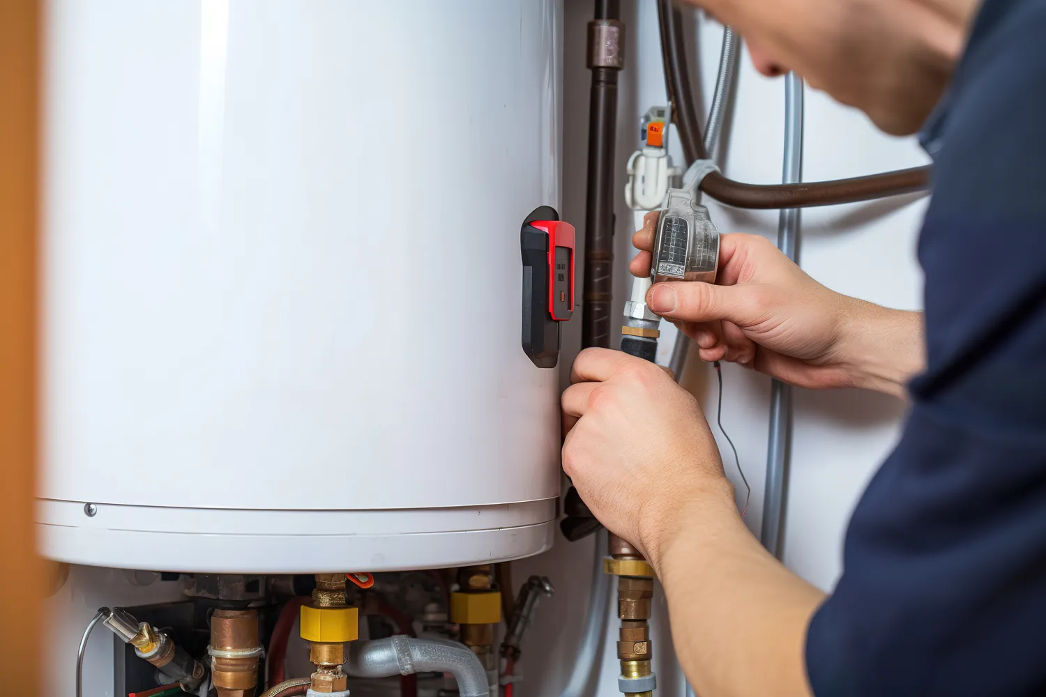 Swimming pool plumbing service and maintenance work